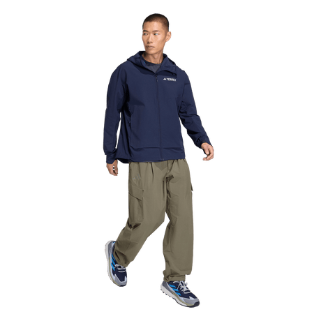 ADIDAS - Giacca TERREX Multi Softshell - Uomo - Blue - image 4