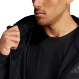 ADIDAS - Felpa Con Cappuccio Designed For Training COLD.RDY Full-Zip - Uomo - Black - image 8