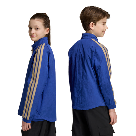 ADIDAS - Italy Home Anthem Jacket Kids - Blue - image 6
