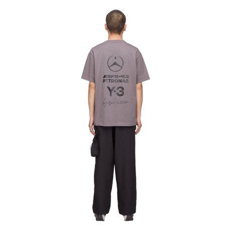 ADIDAS - Y-3 Mercedes - Amg Petronas Formula 1 Team Logo Stack Short Sleeve Tee - image 13