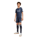 ADIDAS - Real Madrid 25/26 Away Kids Kit - Blue - image 8