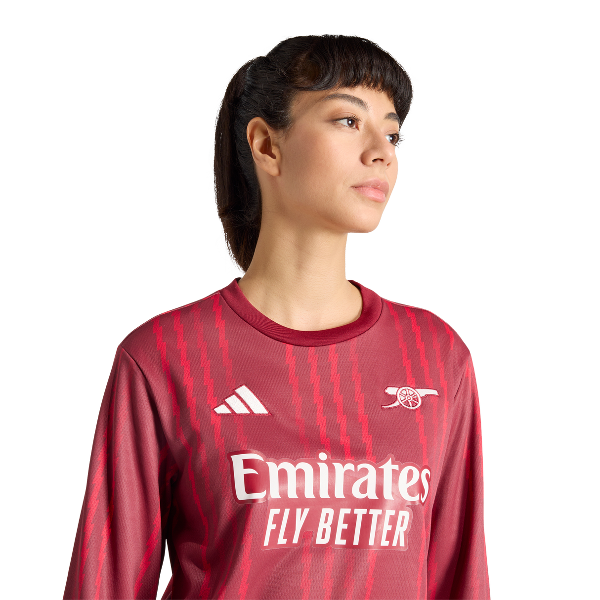 ADIDAS - Arsenal Fc 26 Pre Match Warm Top - Donna - Black - image 5