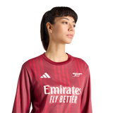 ADIDAS - Arsenal Fc 26 Pre Match Warm Top - Donna - Black - image 5