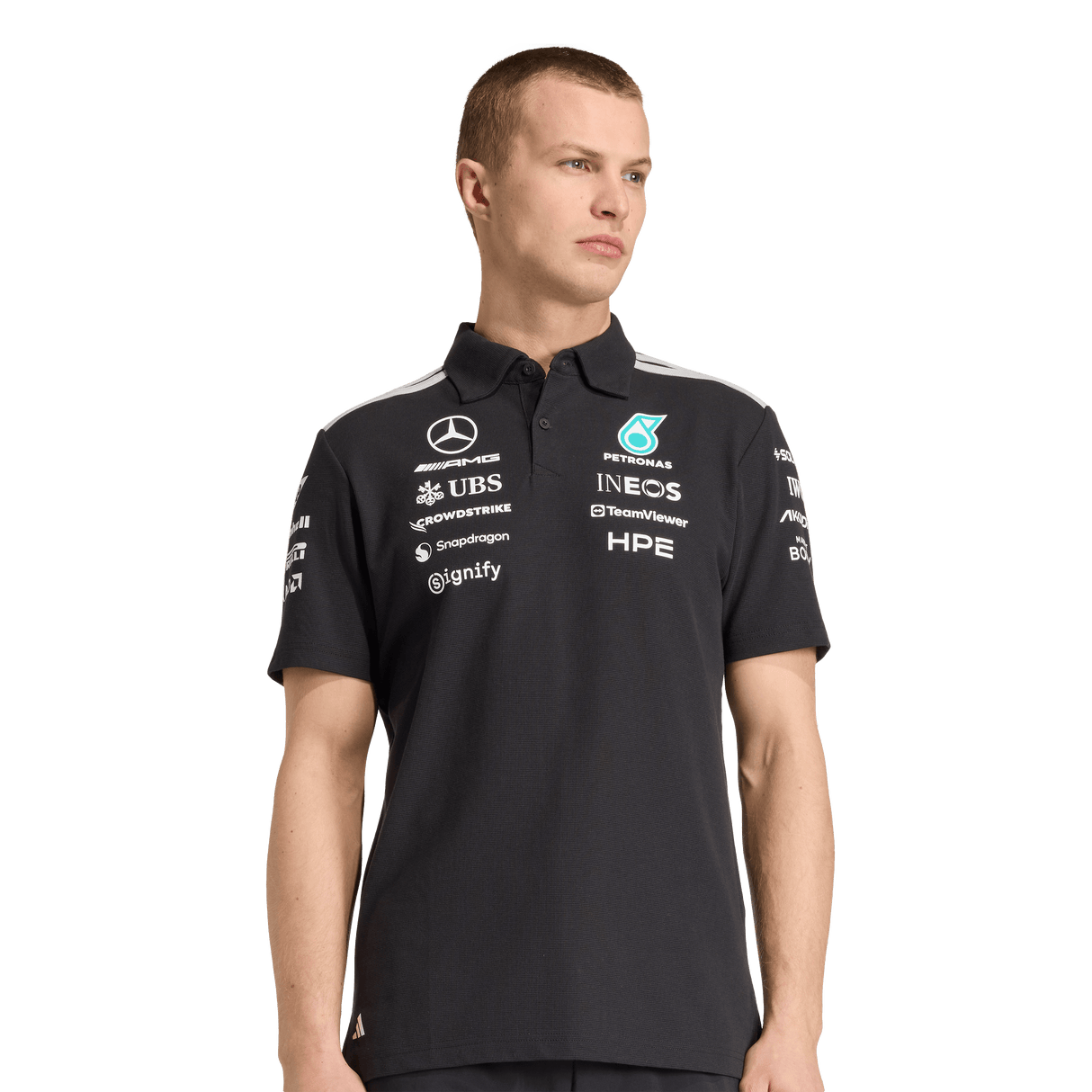 ADIDAS - Polo Mercedes-Amg Petronas Formula 1 Team Engineers - Uomo - image 4
