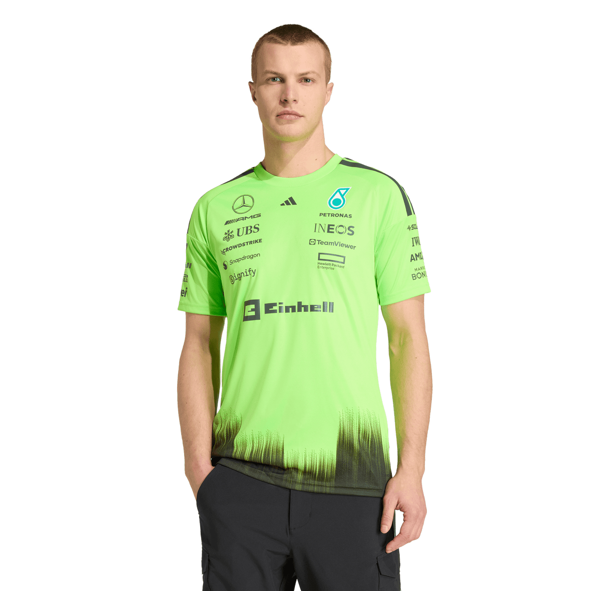 ADIDAS - Mercedes - Amg Petronas Formula 1 Setup Tee - Uomo - Green - image 2