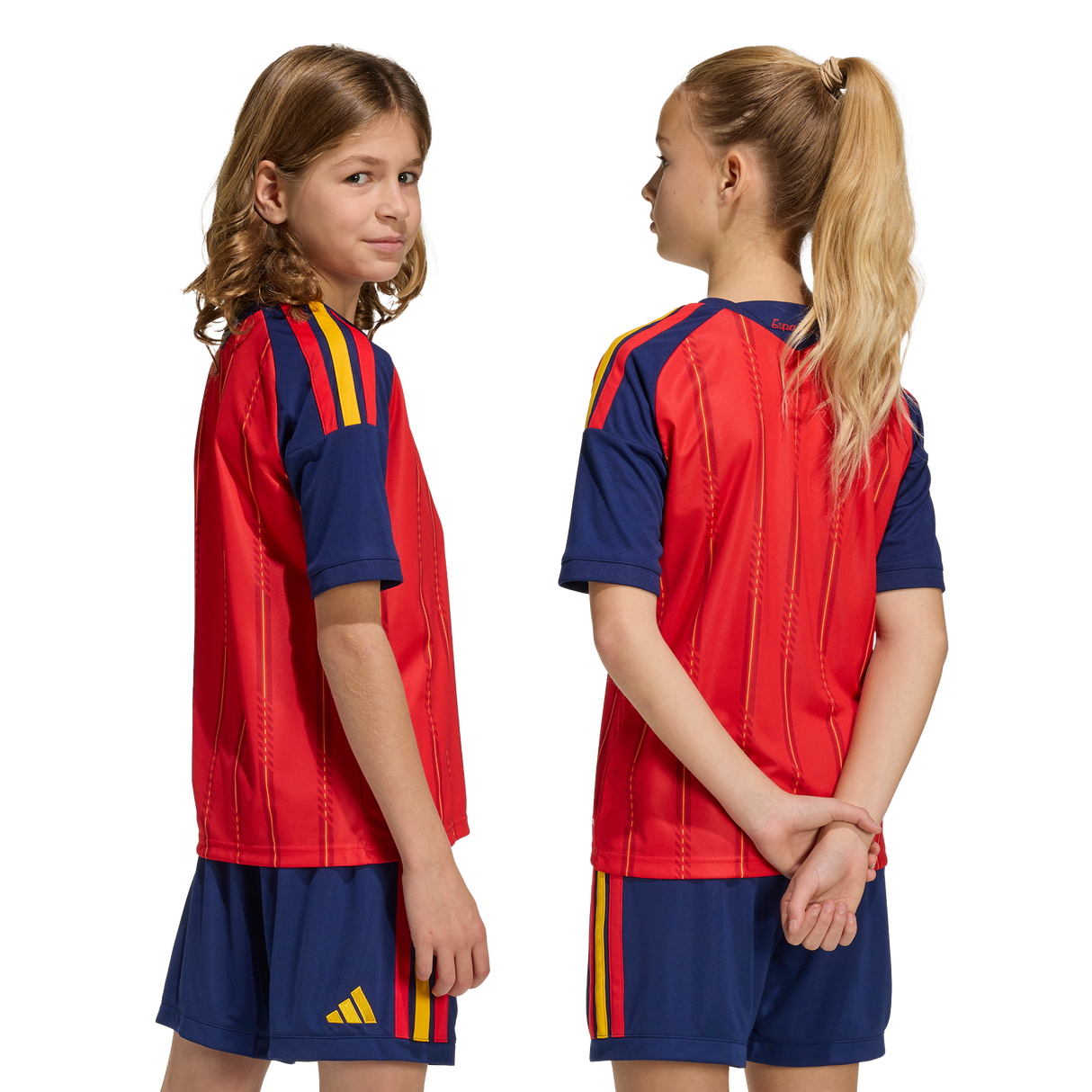 ADIDAS - Spain 26 Home Youth Kit - Red - image 7