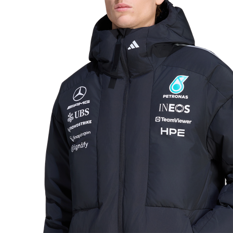 ADIDAS - Giacca Invernale Mercedes-Amg Petronas Formula 1 Team Engineers - Uomo - Black - image 5