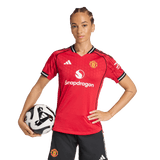 ADIDAS - Manchester United 25/26 Home Authentic Jersey - Donna - Red - image 3