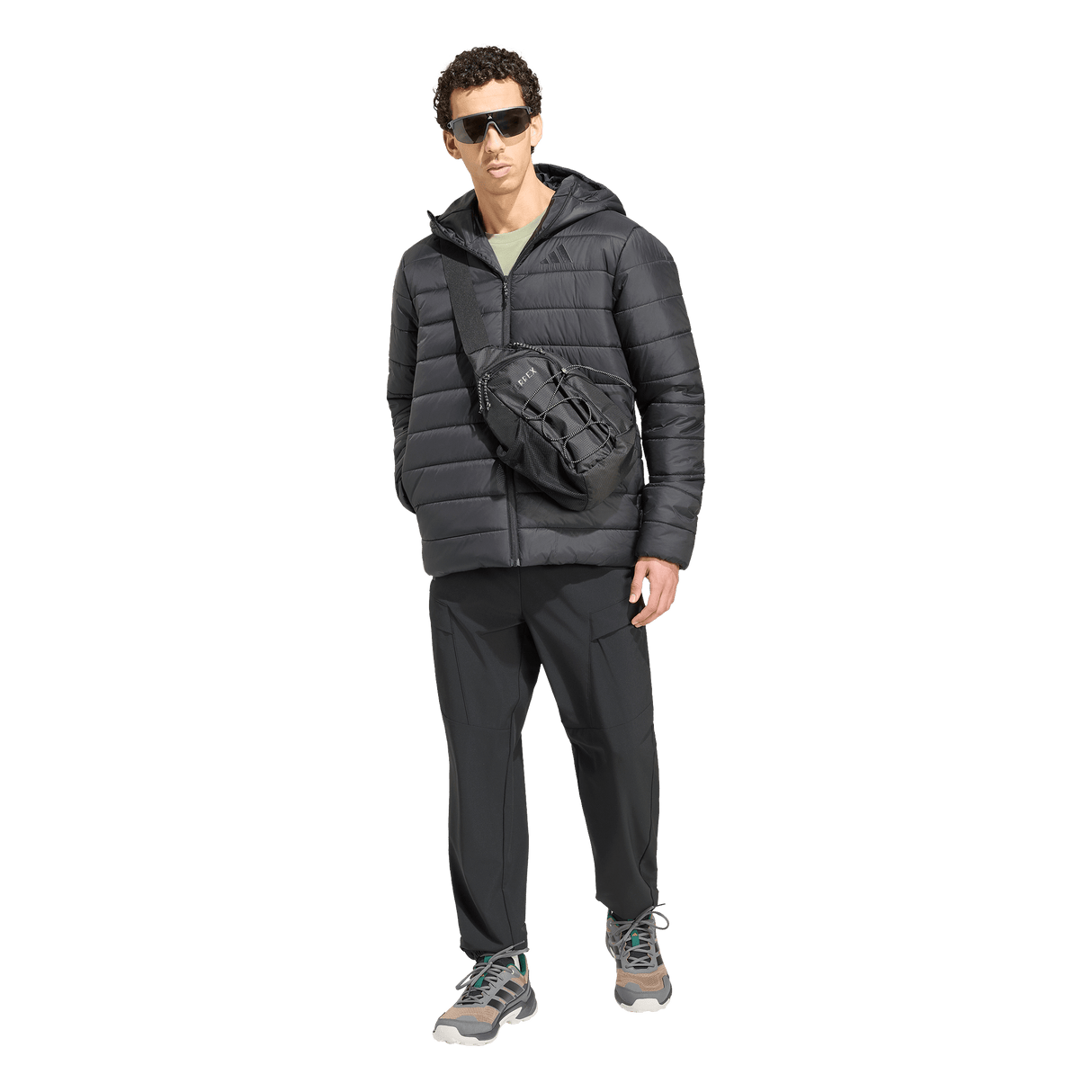 ADIDAS - TERREX Multi Essentials CLIMAWARM Insulated Hooded Jacket - Uomo - Black - image 4