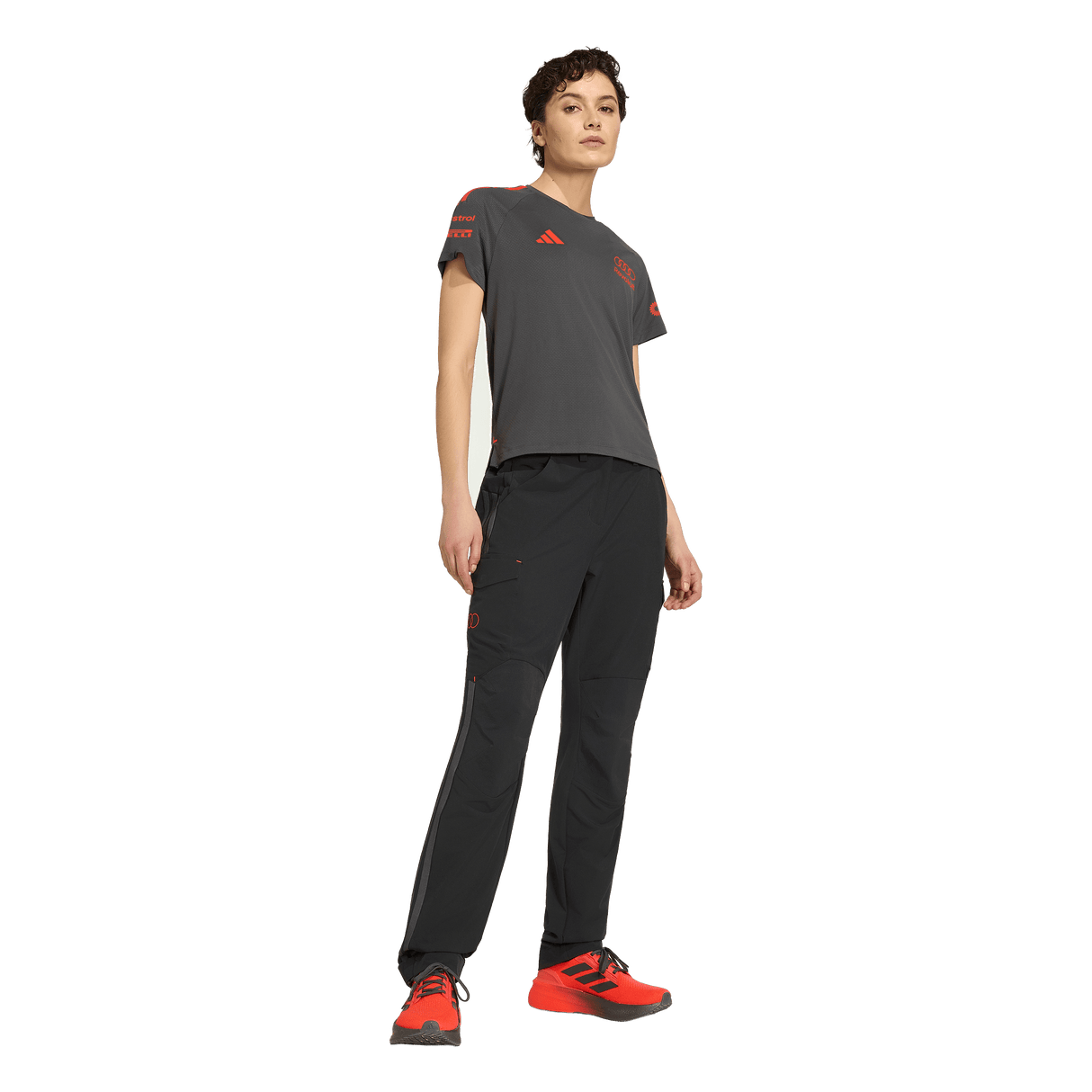 ADIDAS - Audi Revolut Formula One Team 2026 Mechanics Pants - Donna - Black - image 4