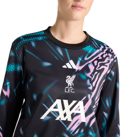 ADIDAS - Liverpool Fc 25/26 Pre Match Warm Top - Donna - Black - image 6
