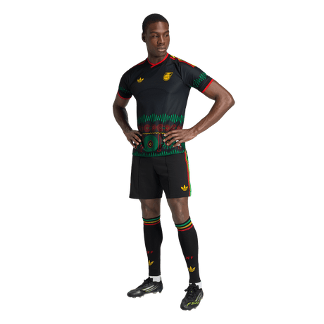 ADIDAS - Maglia Da Trasferta Authentic X Bob Marley Giamaica 26 - Uomo - Black - image 6