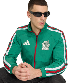 ADIDAS - Mexico Home Anthem Jacket - Uomo - Green - image 6