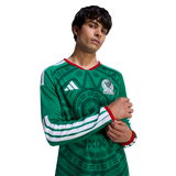 ADIDAS - Maglia Home Long Sleeve Mexico 26 - Uomo - Green - image 6