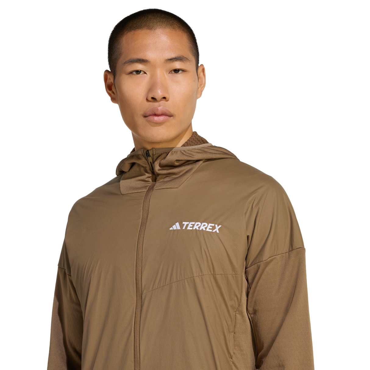 ADIDAS - Giacca Con Cappuccio TERREX Xperior CLIMAWARM+ Wind Light Fleece - Uomo - image 12