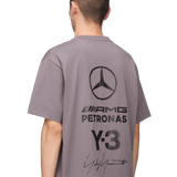 ADIDAS - Y-3 Mercedes - Amg Petronas Formula 1 Team Logo Stack Short Sleeve Tee - image 17
