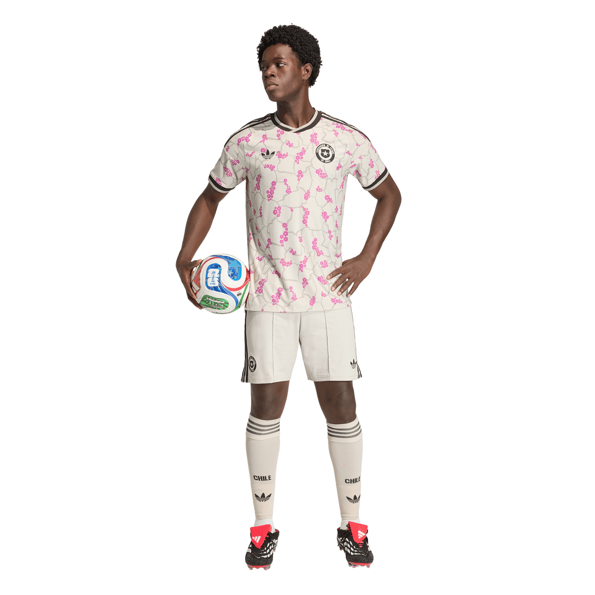 ADIDAS - Chile 26 Away Authentic Jersey - Uomo - Beige - image 6