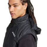 ADIDAS - Giacca Senza Maniche TERREX Multi CLIMAWARM Insulated Hooded - Uomo - Black - image 7