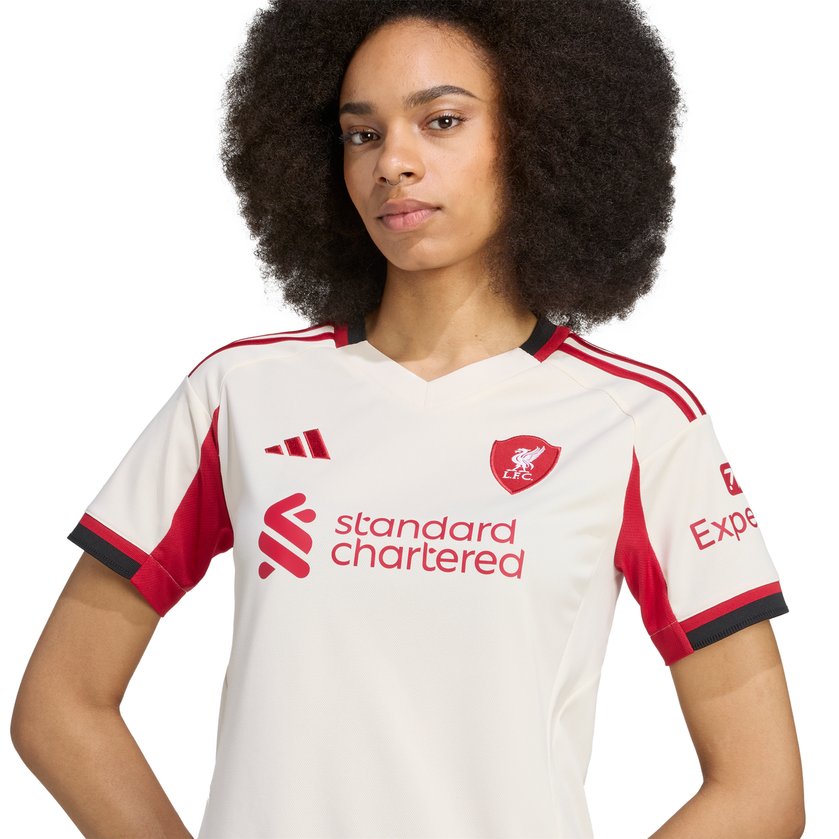 ADIDAS - Maglia Away 25/26 Liverpool Fc - Donna - White - image 6