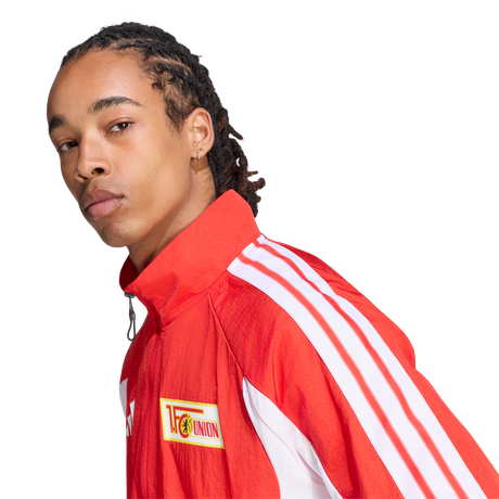 ADIDAS - Union Berlin Home Anthem Jacket - Uomo - Red - image 6