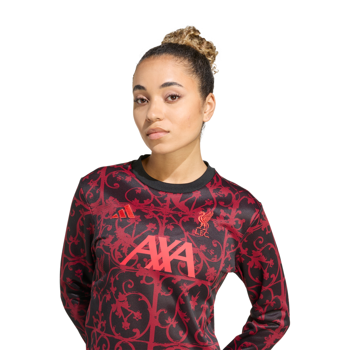 ADIDAS - Liverpool Fc 25/26 Pre Match Warm Top - Donna - Black - image 6