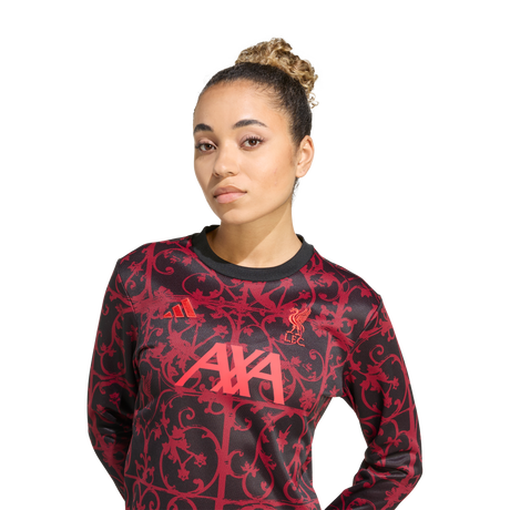 ADIDAS - Liverpool Fc 25/26 Pre Match Warm Top - Donna - Black - image 6