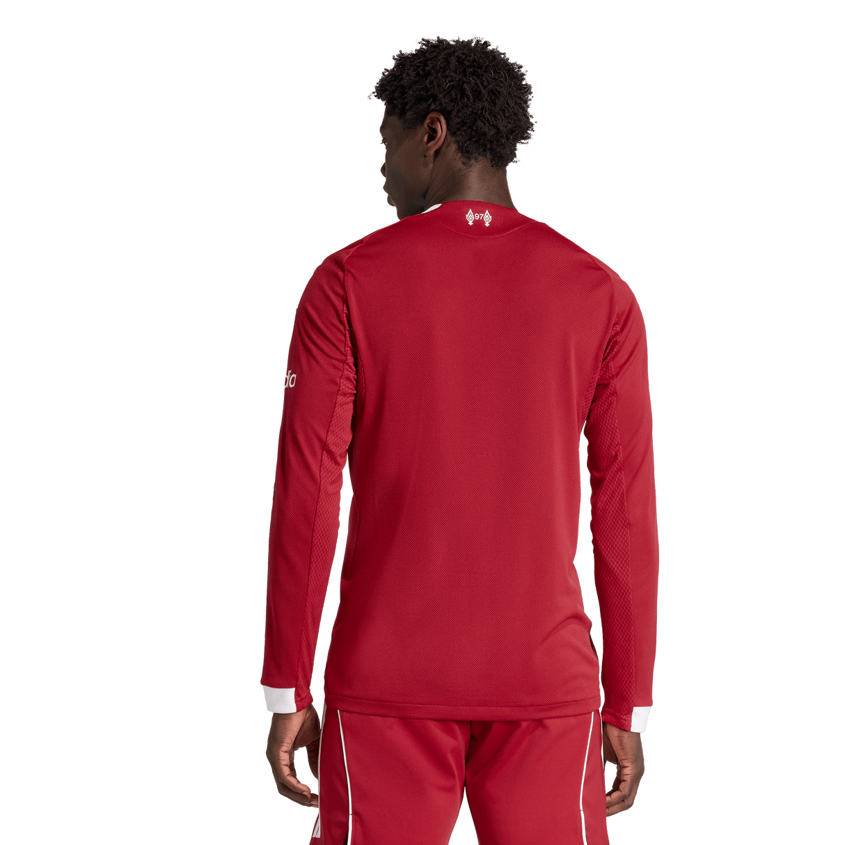 ADIDAS - Liverpool Fc 25/26 Home Authentic Jersey Longsleeve - Uomo - Black - image 4