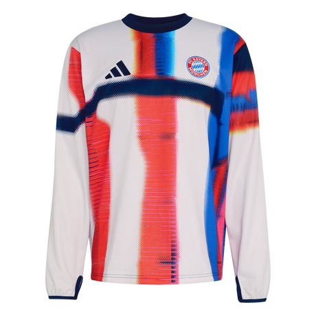 ADIDAS - Fc Bayern Ss26 Pre Match Warm Top - Uomo - Blue - image 1