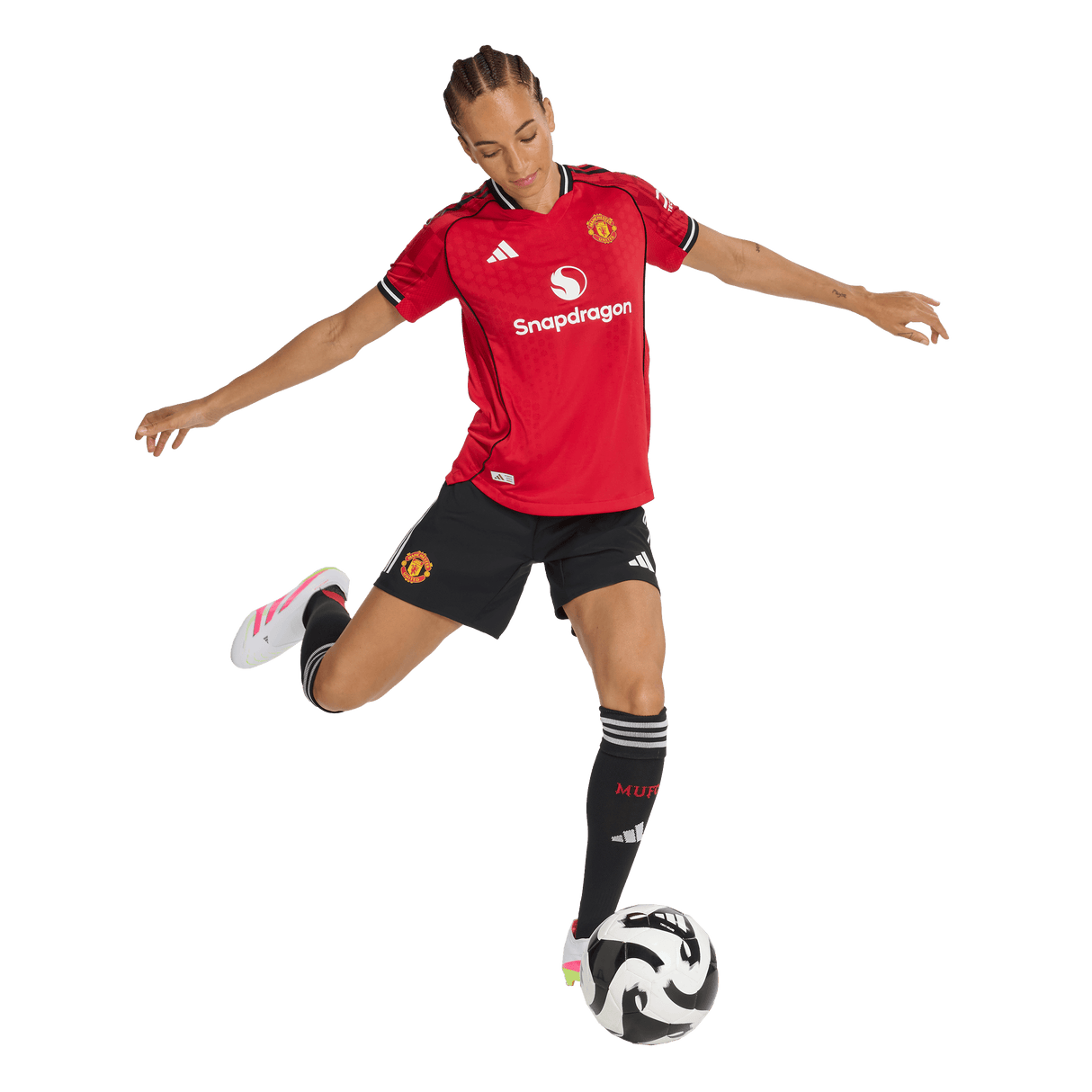 ADIDAS - Manchester United 25/26 Home Authentic Jersey - Donna - Red - image 5
