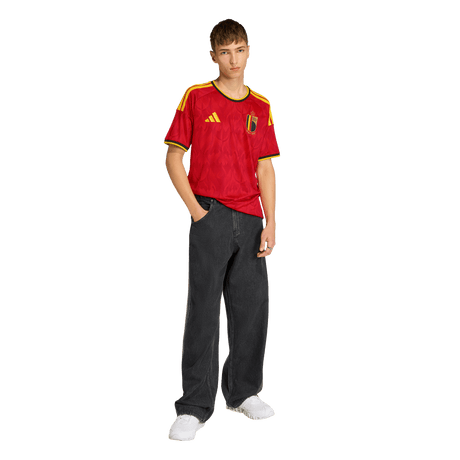 ADIDAS - Maglia Home Belgium 26 - Uomo - Red - image 5