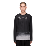 ADIDAS - Y-3 Mercedes - Amg Petronas Formula 1 Team Mechanics Long Sleeve Jersey - Black - image 2