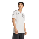 ADIDAS - Audi Revolut Formula One Team 2026 Engineers & Marketing Polo Short Sleeve - Uomo - Grey - image 4