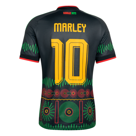ADIDAS - Maglia Da Trasferta X Bob Marley Giamaica 26 - Uomo - Black - image 2