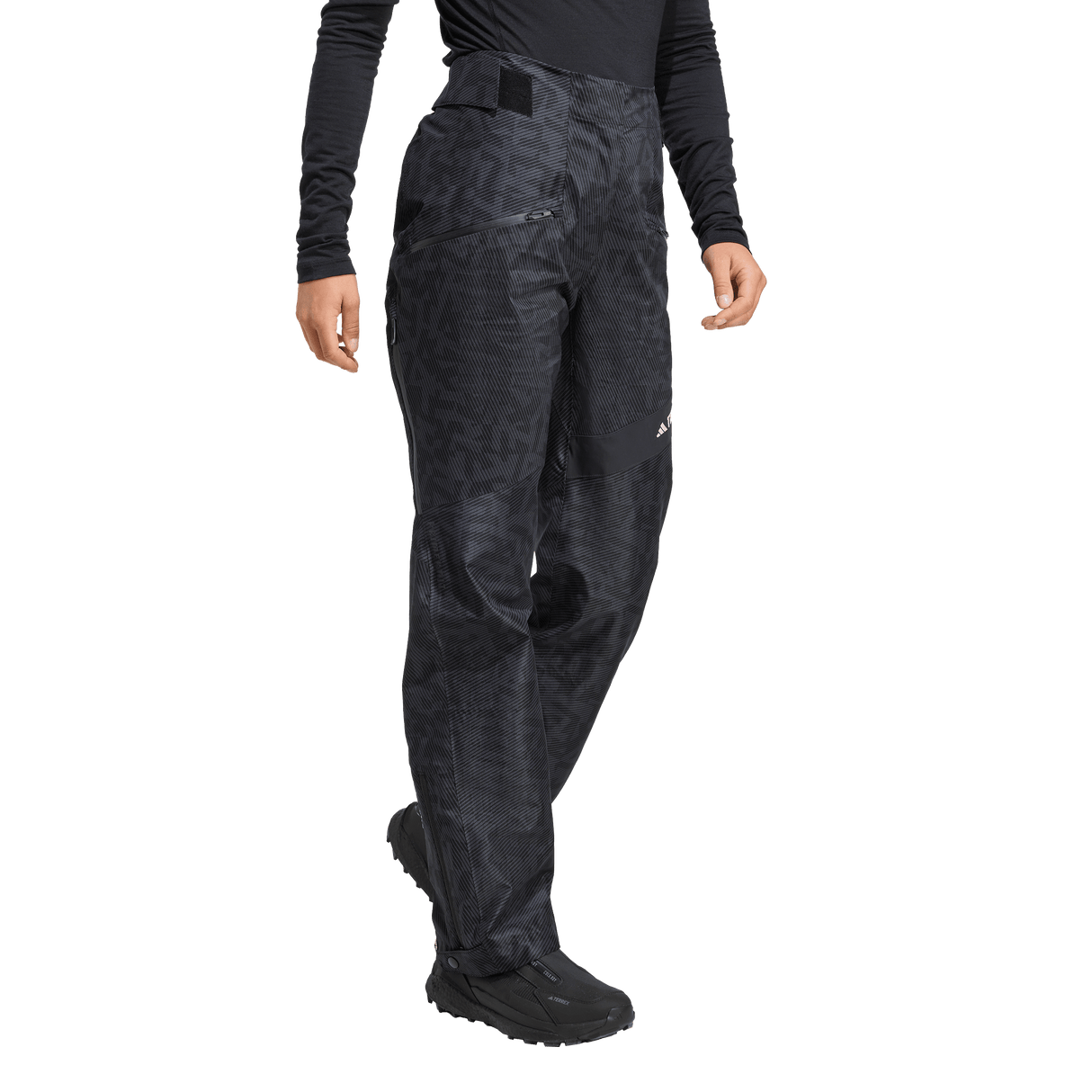 ADIDAS - TERREX Techrock 2.5 Layer PRIMEKNIT CLIMAPROOF+ Tour Pants - Donna - Black - image 4