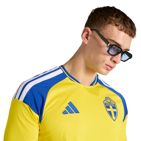 ADIDAS - Maglia Home Svezia 26 - Uomo - Yellow - image 7