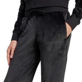 ADIDAS - Tuta Da Ginnastica In Velluto Glam - Donna - Black - image 8