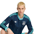 ADIDAS - Germany 26 Away Authentic Long Sleeve Jersey - Uomo - Blue - image 8