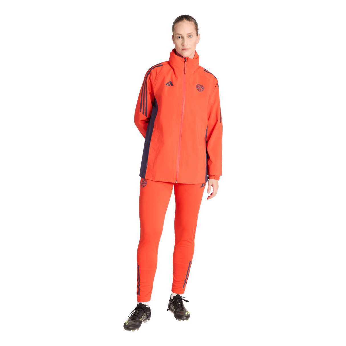 ADIDAS - Fc Bayern 2025/2026 Tiro24 Rain Jacket - Donna - Red - image 5
