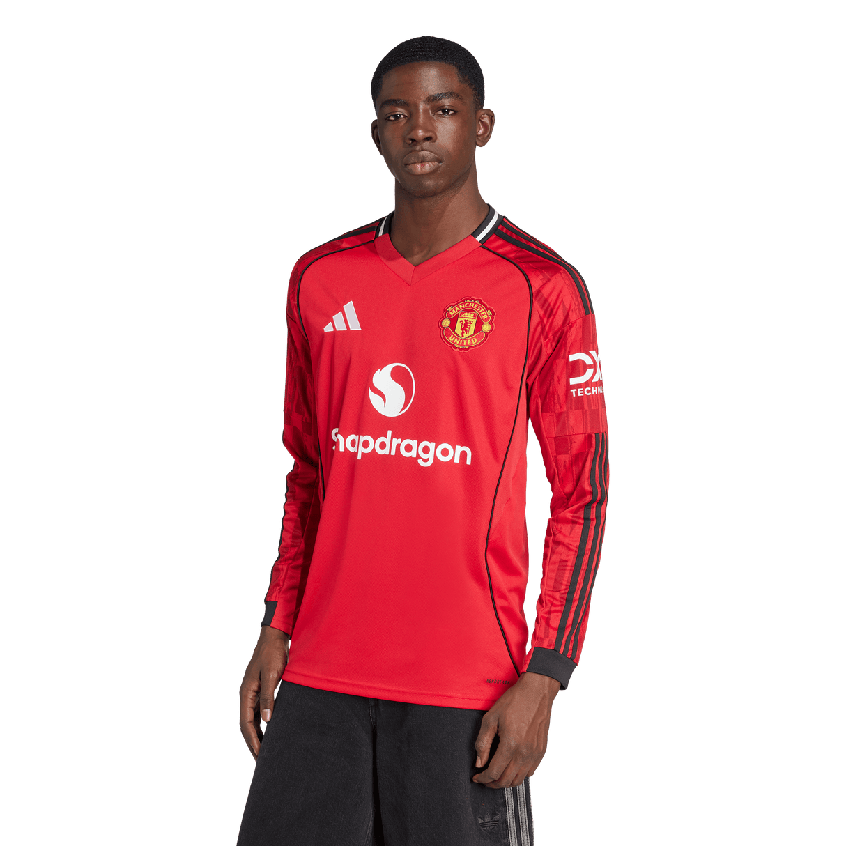 ADIDAS - Maglia Da Casa A Manica Lunga 25/26 Manchester United - Uomo - Red - image 3
