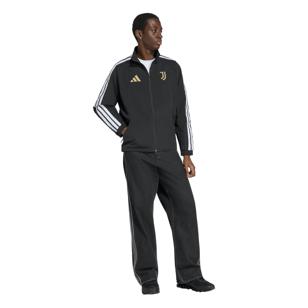 ADIDAS - Juventus Turin Home Anthem Jacket - Uomo - Black - image 4
