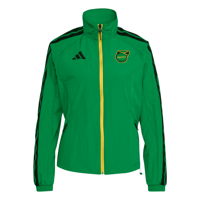 ADIDAS - Jamaica X Bob Marley Home Anthem Jacket - Donna - Green - image 1