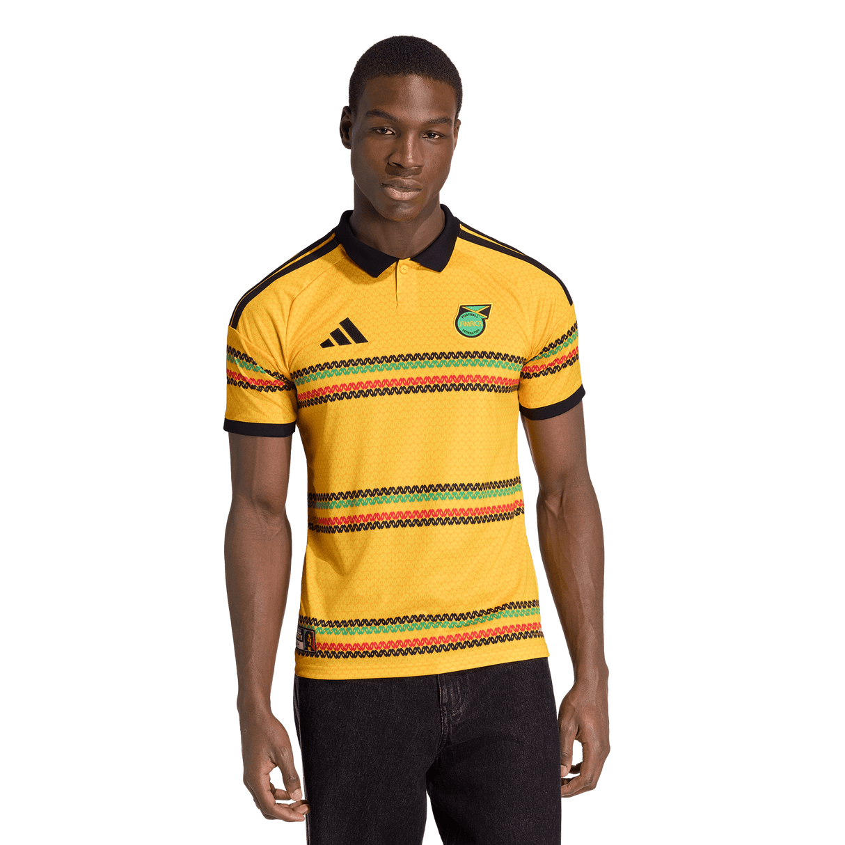 ADIDAS - Maglia Home Giamaica 26 X Bob Marley - Uomo - Yellow - image 3