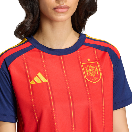 ADIDAS - Maglia Cropped Home Spain 26 - Donna - Red - image 7