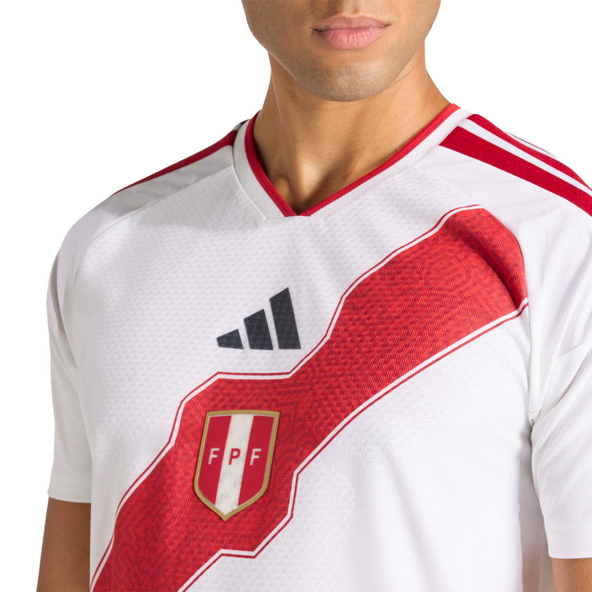 ADIDAS - Peru 26 Home Authentic Jersey - Uomo - White - image 7