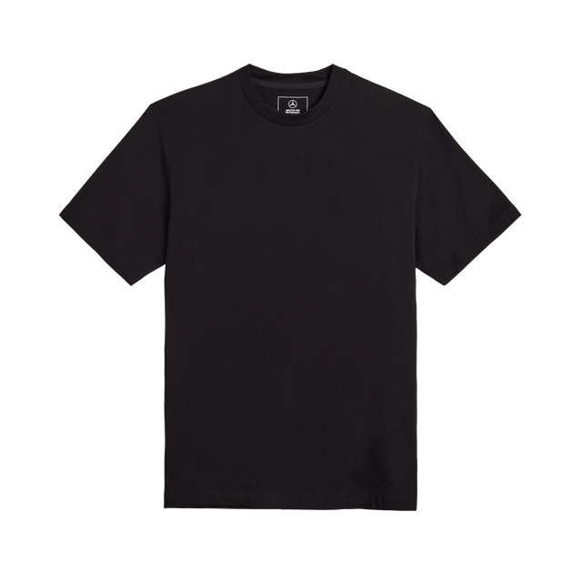ADIDAS - Y-3 Mercedes - Amg Petronas Formula 1 Team Logo Stack Short Sleeve Tee - image 1