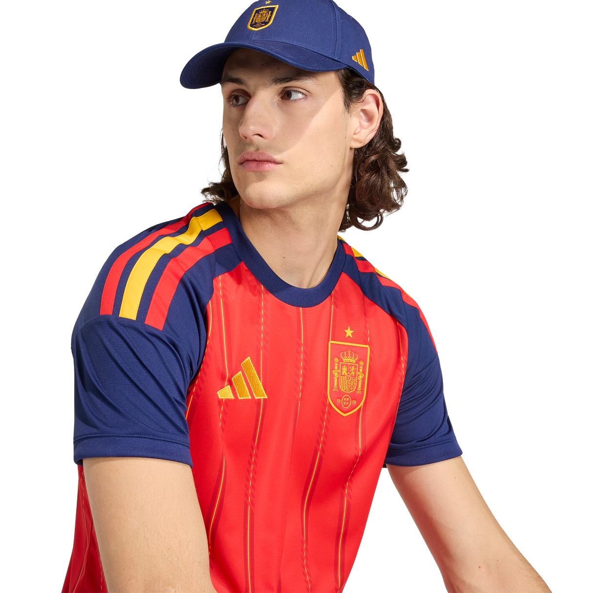 ADIDAS - Maglia Home Spain 26 - Uomo - Red - image 7