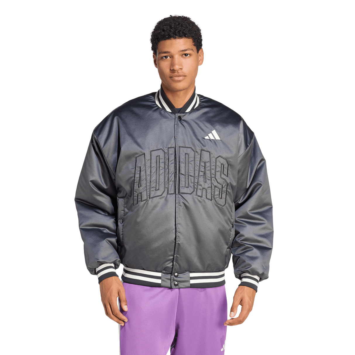 ADIDAS - Giacca Bomber Imbottita Stadium - Uomo - image 2
