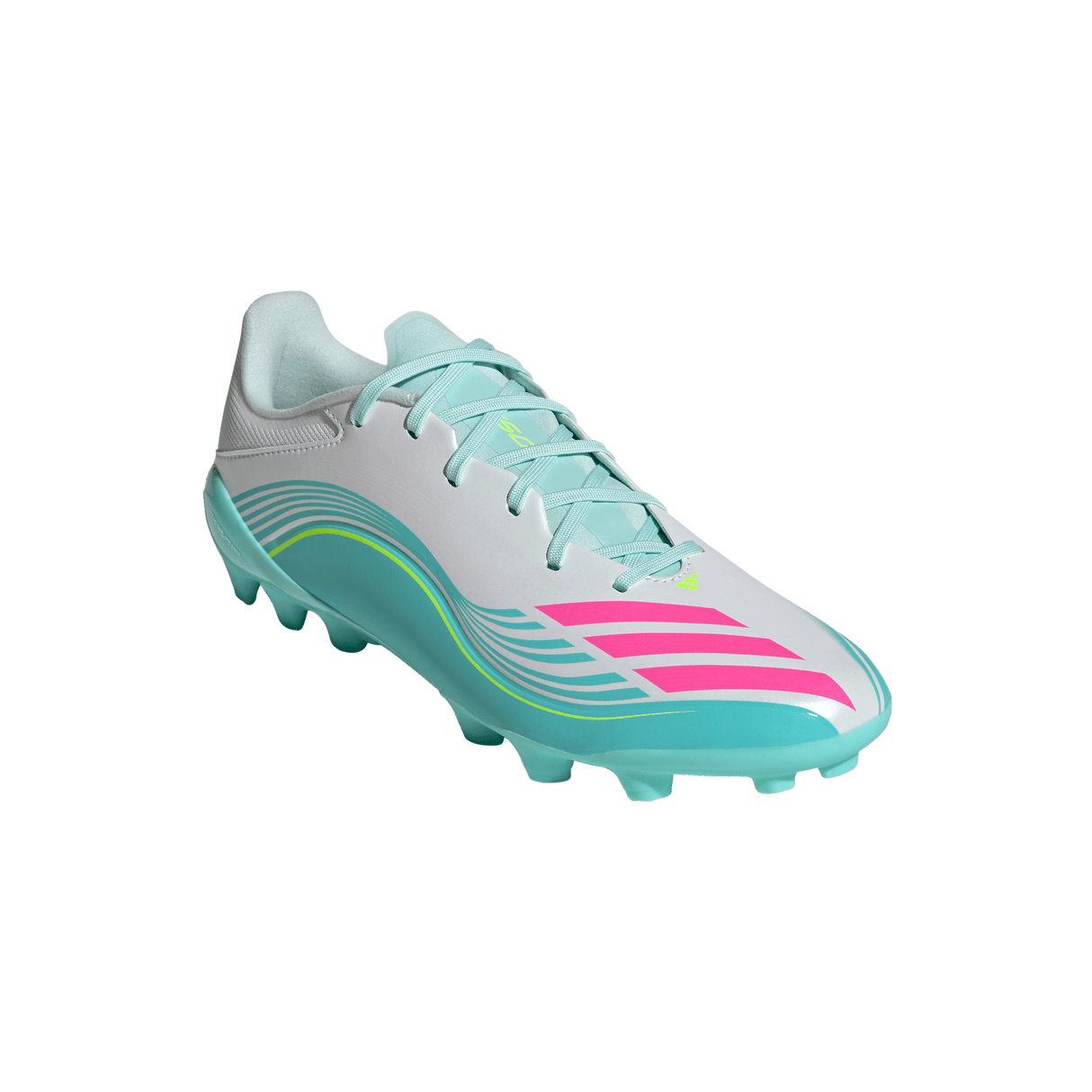 ADIDAS - F50 Messi League Artificial Grass Football Boots - White - image 5