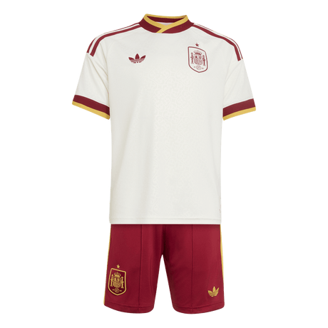 ADIDAS - Spain 26 Away Youth Kit - White - image 2