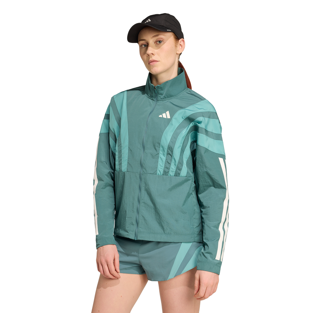ADIDAS - Adizero Archive Running Jacket - Donna - Blue - image 2